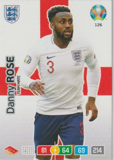 Soccer 2020-21 Panini UEFA Euro 2020 Adrenalyn XL Premium - No 126 - Danny Rose