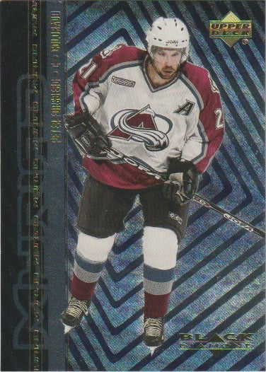 NHL 2000-01 Black Diamond Myriad - No CC2 - Peter Forsberg