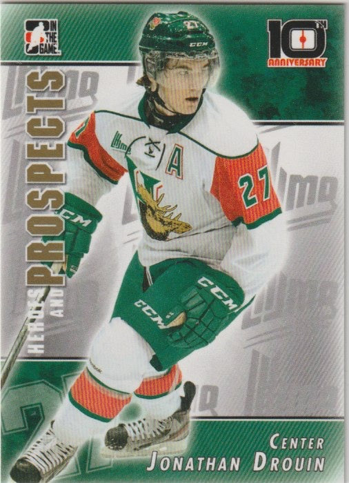 NHL 2013-14 ITG Heroes and Prospects Tenth Anniversary Tribute - No T-16 - Jonathan Drouin