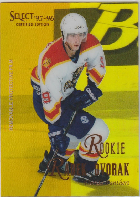 NHL 1995 / 96 Select Certified Mirror Gold - No 133 - Radek Dvorak