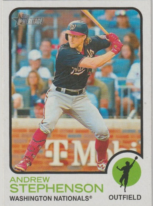 MLB 2022 Topps Heritage - No 570 - Andrew Stephenson