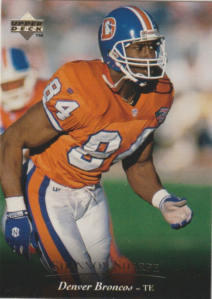 NFL 1995 Upper Deck - No 110 - Shannon Sharpe