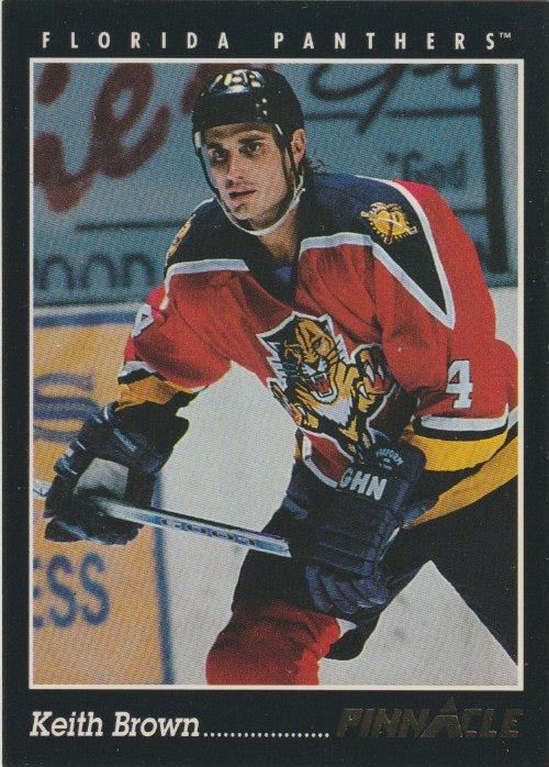 NHL 1993/94 Pinnacle - No. 422 - Keith Brown