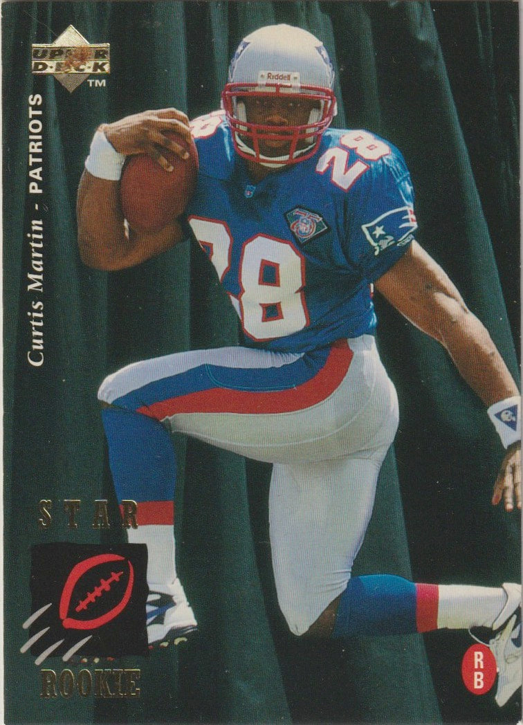 NFL 1995 Upper Deck - No 30 - Curtis Martin