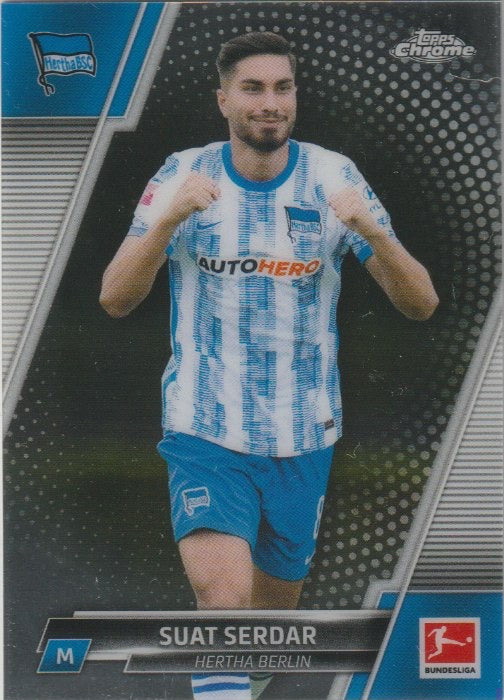 Soccer 2021-22 Topps Chrome Bundesliga - No. 12 - Suat Serdar