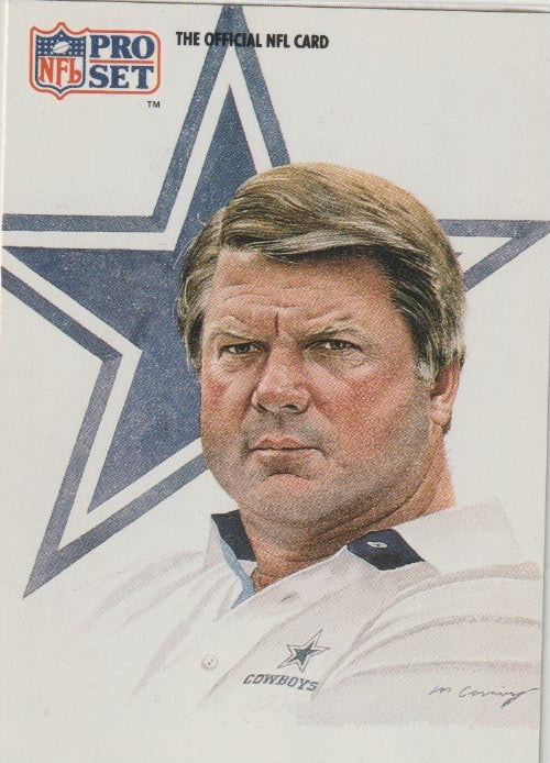 NFL 1991 ProSet - No 405 - Jimmy Johnson