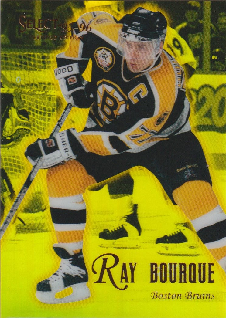 NHL 1995 / 96 Select Certified Mirror Gold - No 34 - Ray Bourque
