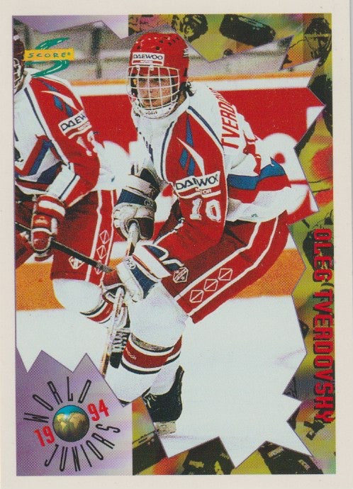 NHL 1994 / 95 Score - No 214 - Oleg Tverdovsky