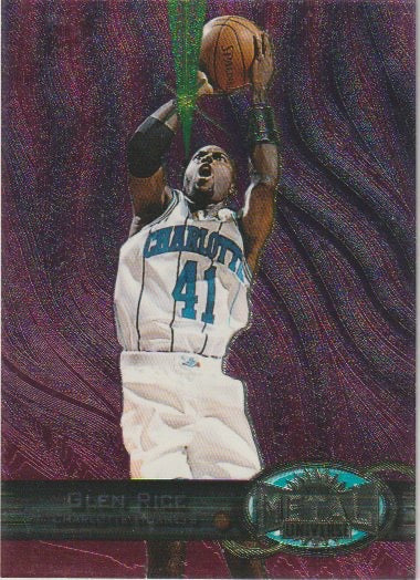 NBA 1997-98 Metal Universe - No 35 - Glen Rice