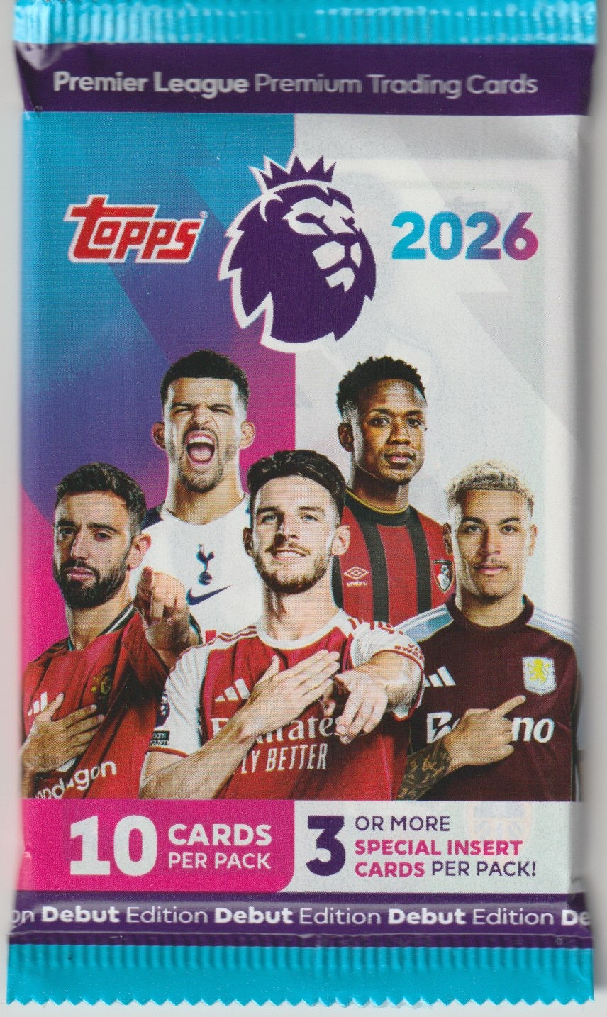 Fussball 2026-26 Topps Premier League EN - Päckchen