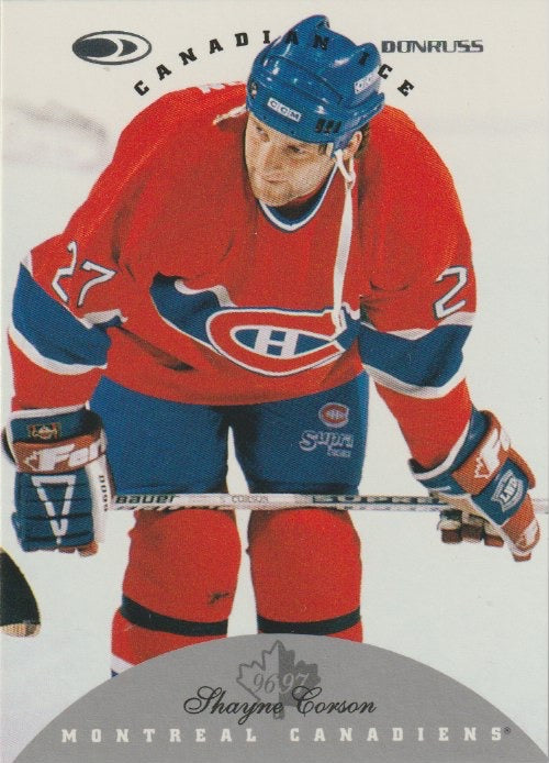 NHL 1996 / 97 Donruss Canadian Ice - No 43 - Shayne Corson