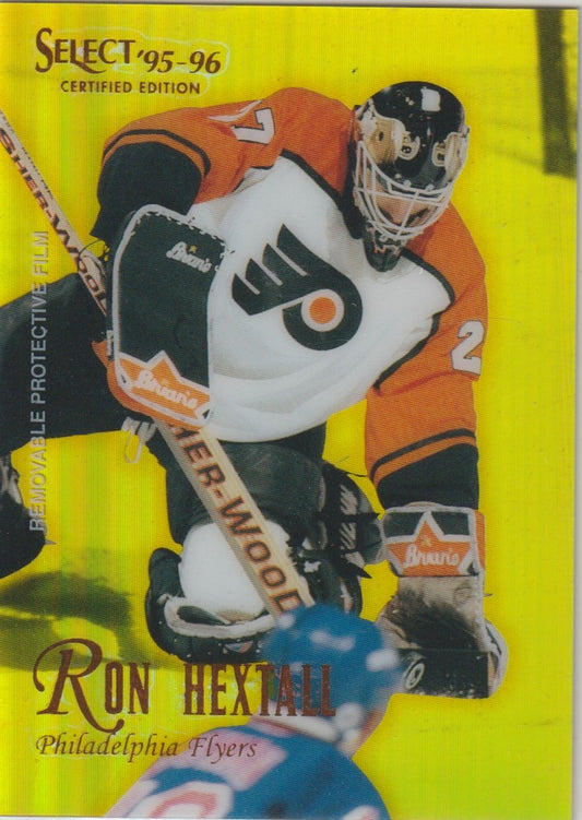 NHL 1995 / 96 Select Certified Mirror Gold - No 78 - Ron Hextall