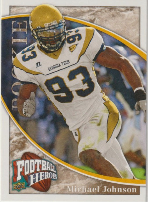 NFL 2009 Upper Deck Heroes - No 175 - Michael Johnson