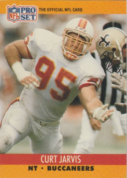 NFL 1990 ProSet - No 657 - Curt Jarvis
