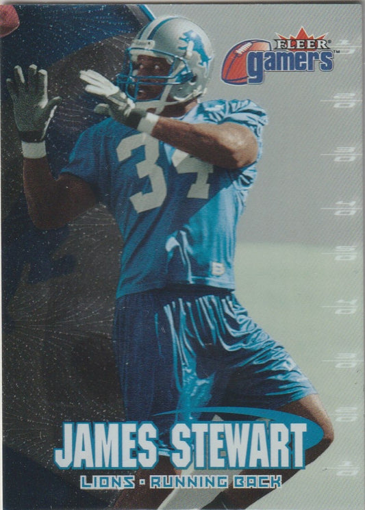 NFL 2000 Fleer Gamers - No 15 - James Stewart