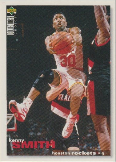 NBA 1995-96 Collector's Choice International German I - No 56 - Kenny Smith