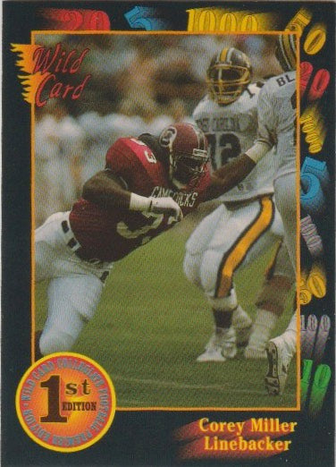 NFL 1991 Wild Card Draft - No 9 - Corey Miller