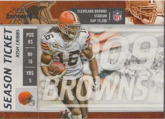 NFL 2009 Playoff Contenders - No 24 - Josh Cribbs