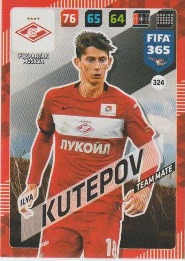 Fussball 2018 Panini FIFA 365 Adrenalyn XL - No 324 - Ilya Kutepov