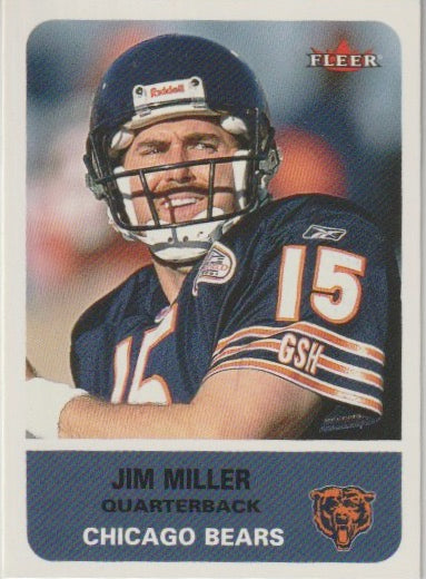 NFL 2002 Fleer Tradition - No 30 - Jim Miller