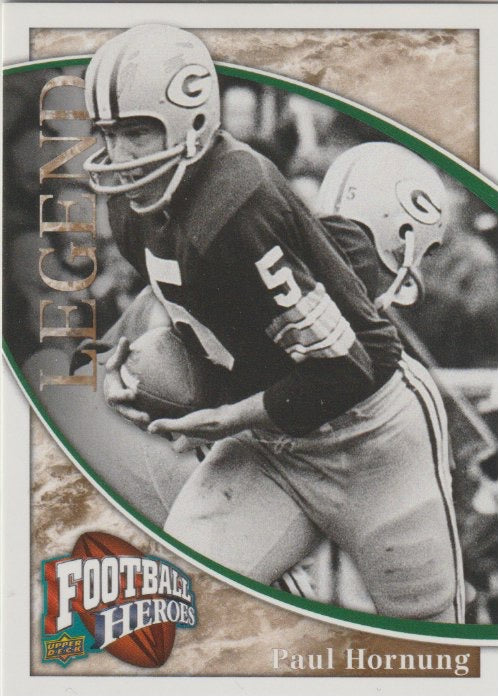 NFL 2009 Upper Deck Heroes - No 205 - Paul Hornung