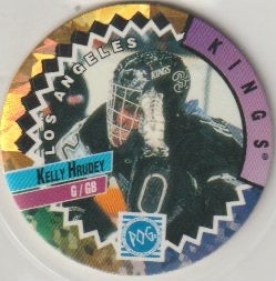 NHL 1994-95 Canada Games NHL POGS - No 282 - Kelly Hrudey