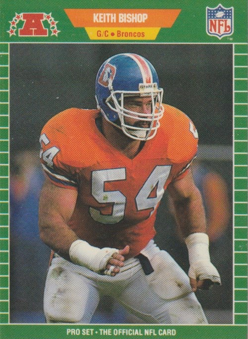 NFL 1989 ProSet - No 99 - Keith Bishop