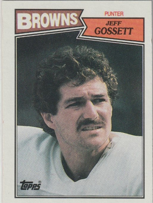 NFL 1987 Topps - No 86 - Jeff Gossett