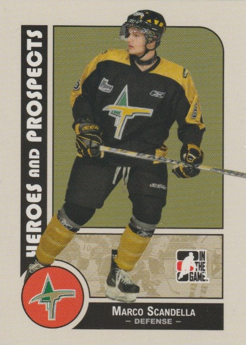 NHL 2008-09 ITG Heroes and Prospects - No 94 - Sandro Scandella