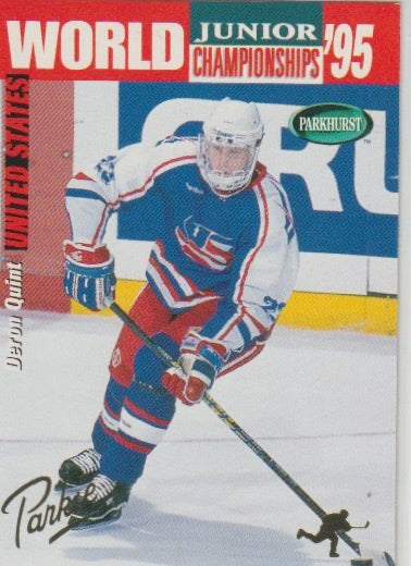 NHL 1994 / 95 Parkhurst SE - No SE247 - Deron Quint