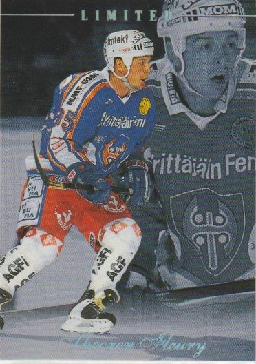 FIN 1995-96 Finnish SISU Limited - No 81 of 108 - Theoren Fleury