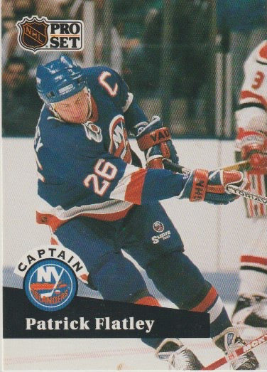 NHL 1991-92 ProSet - No 578 - Patrick Flatley