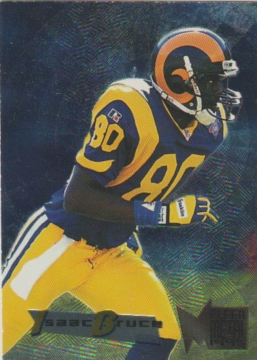 NFL 1995 Fleer Metal - No 159 - Isaac Bruce