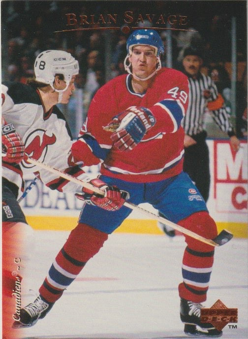NHL 1995/96 Upper Deck - No. 36 - Brian Savage