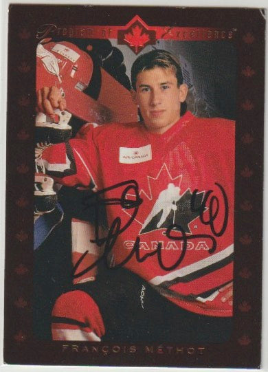 DEL/NHL 1995 / 96 Upper Deck - No 521 - Francois Methot