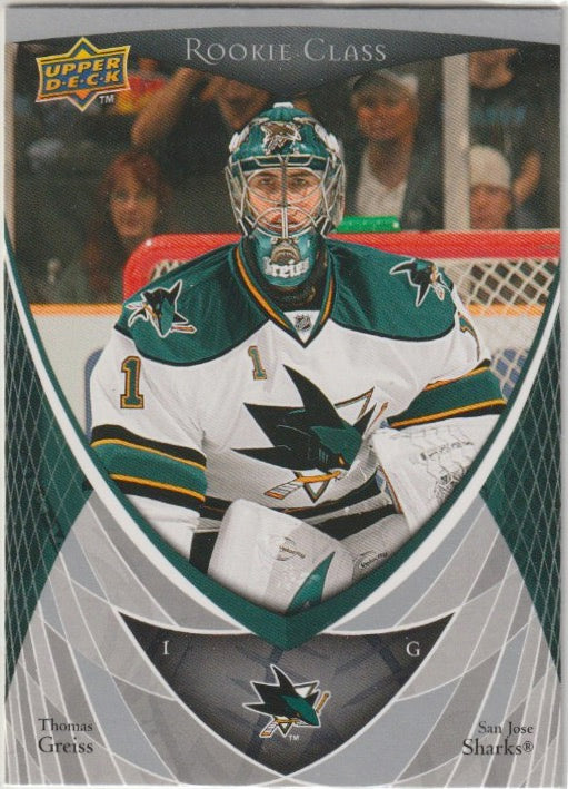 NHL 2007-08 Upper Deck Rookie Class - No 29 - Thomas Greiss