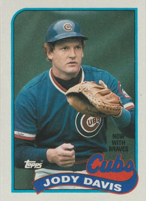 MLB 1989 Topps - No 115 - Jody Davis