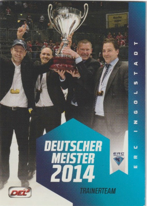 DEL 2014-15 CityPress Meisterset - No DEL-MS25 - Niklas Sundblad / Jonas Forsberg / Petri liimatainen /Stefan Schaidnagel