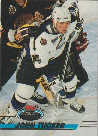 NHL 1993 / 94 Stadium Club - No 38 - John Tucker