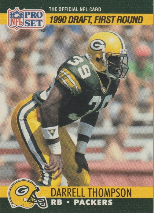 NFL 1990 ProSet - No 687 - Darrell Thompson
