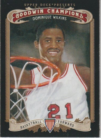 NBA 2012 Upper Deck Goodwin Champions - No 135 - Dominique Wilkins