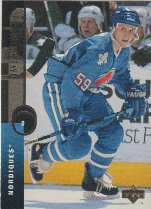 NHL 1994 / 95 Upper Deck - No 41 - Dave Karpa