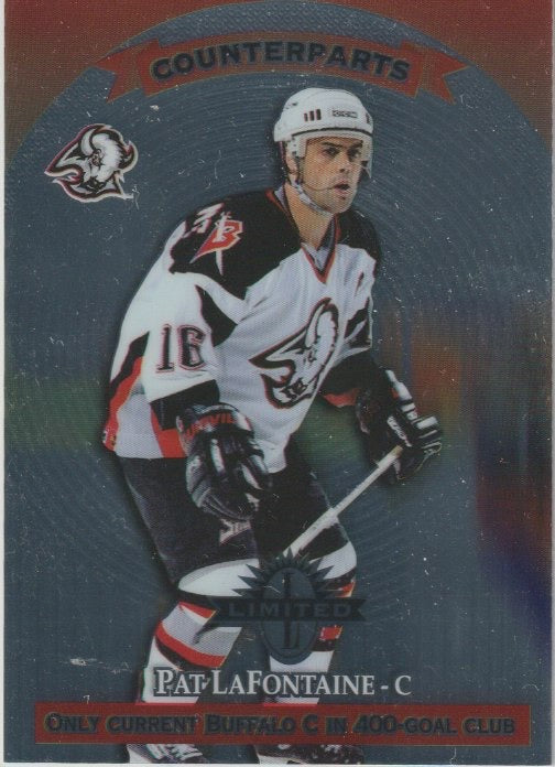 NHL 1997 / 98 Donruss Limited - No 111 - Pat LaFontaine / Valeri Kamensky