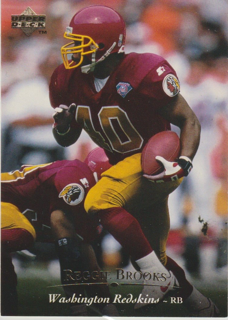 NFL 1995 Upper Deck - No 119 - Reggie Brooks