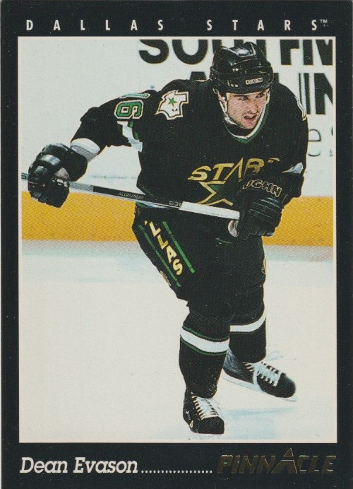 NHL 1993 / 94 Pinnacle - No 384 - Dean Evason
