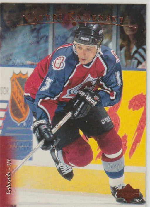 NHL 1995 / 96 Upper Deck - No 489 - Valeri Kamensky