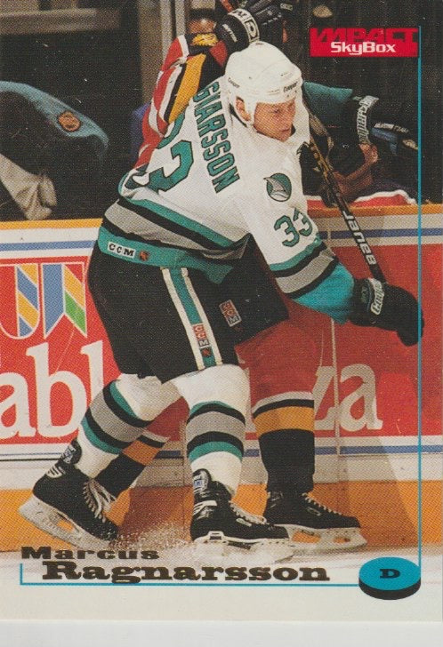 NHL 1996 / 97 Fleer SkyBox Impact - No 118 - Marcus Ragnarsson