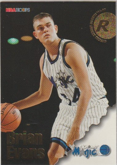 NBA 1996-97 Hoops - No 286 - Brian Evans