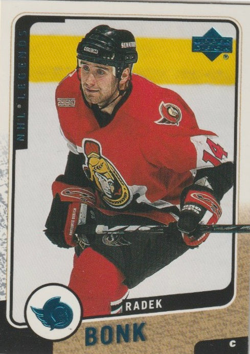 NHL 2000-01 Upper Deck Legends - No 94 - Radek Bonk