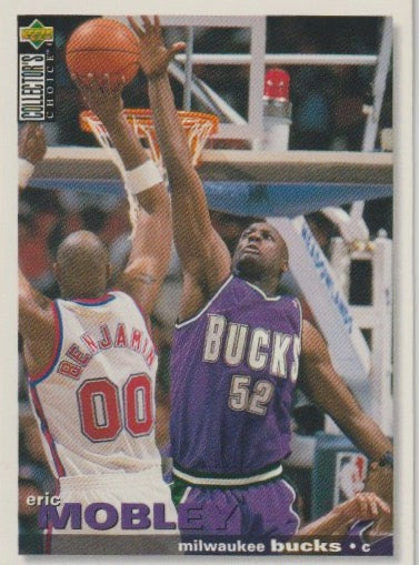 NBA 1995-96 Collector's Choice International German I - No 88 - Eric Mobley